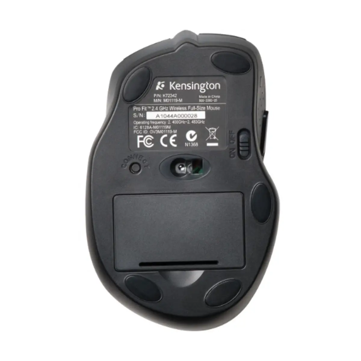 Pro Fit Wireless Mouse optisch drahtlos 2,4GHz USB schwarz