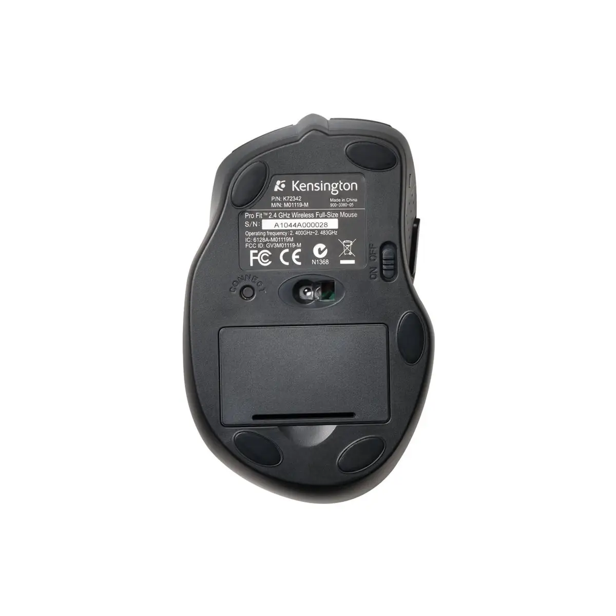 Pro Fit Wired Mouse PS2/USB schwarz