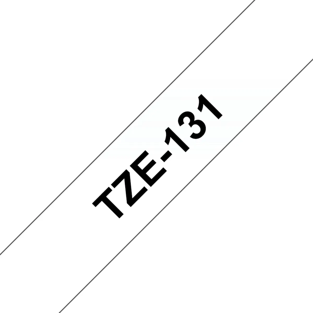 Schriftband TZE131 12mmx8m schwarz auf farblos für P-Touch 2420PC/9200DX