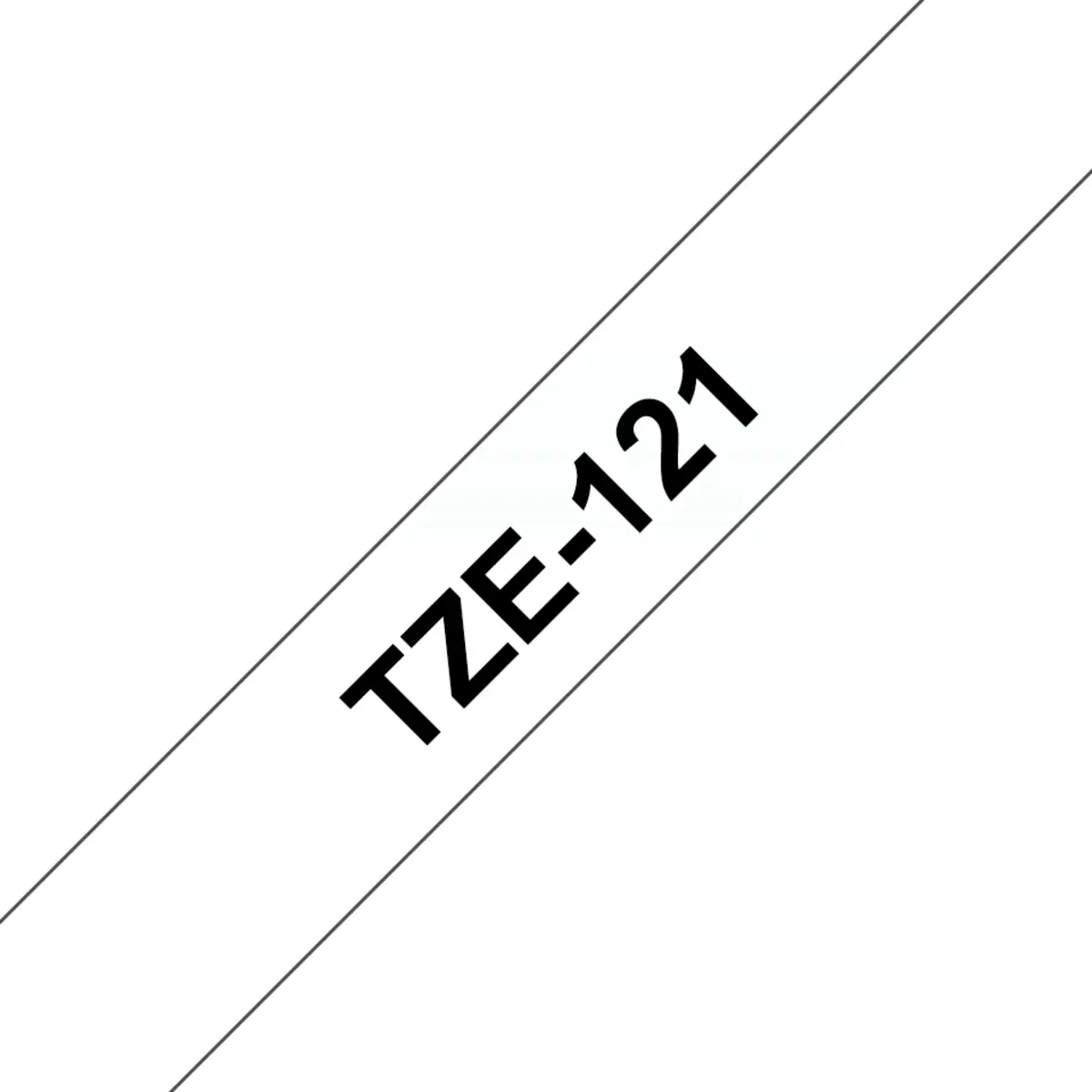 TZE121 Farbband 9mm schwarz auf durchsichtig für P-Touch 2420PC/9200DX