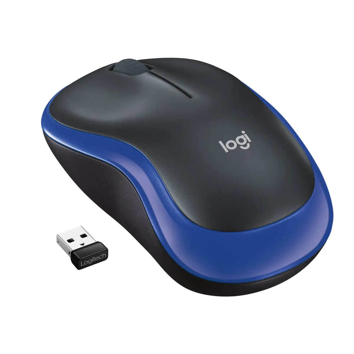 M185 anthracite Mouse USB blue