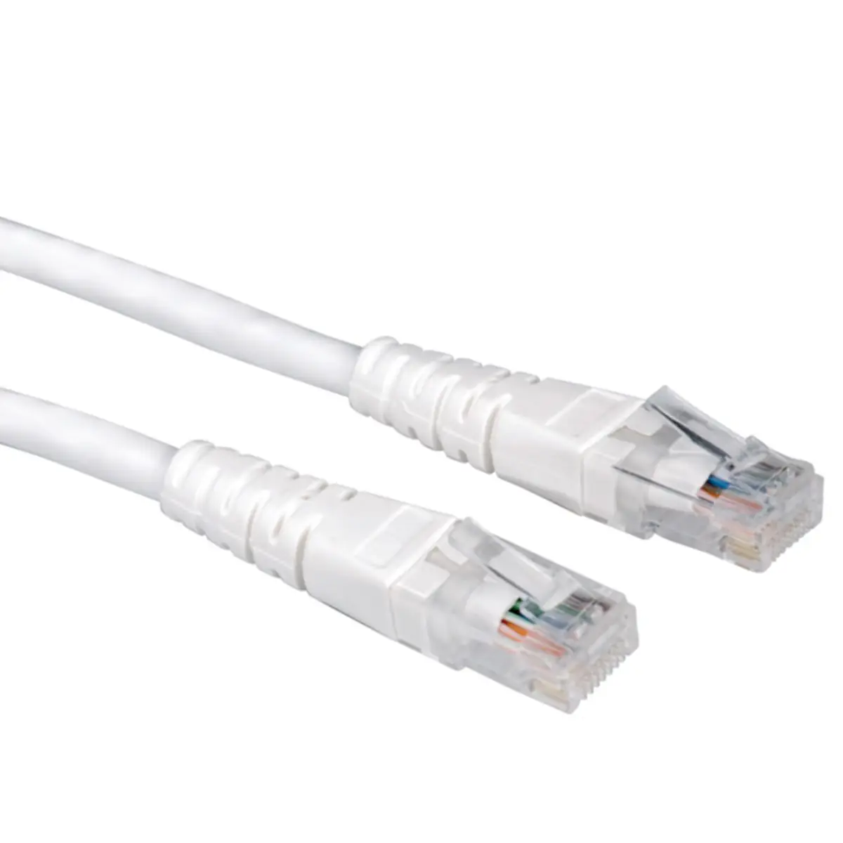 Patchkabel RJ-45 U/UTP Cat6 Weiß 7m