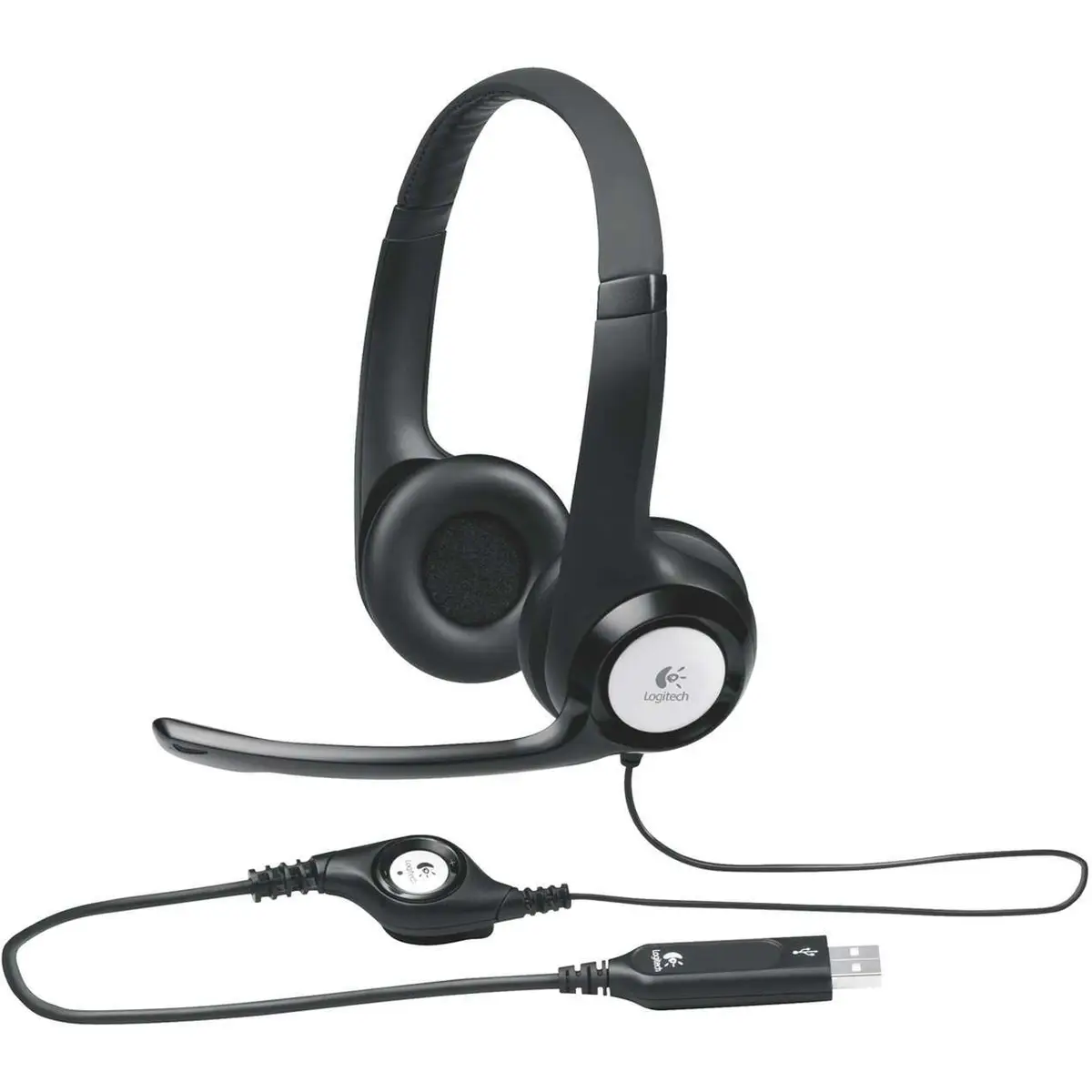 H390 USB Stereo Headset 2,8m, schwarz