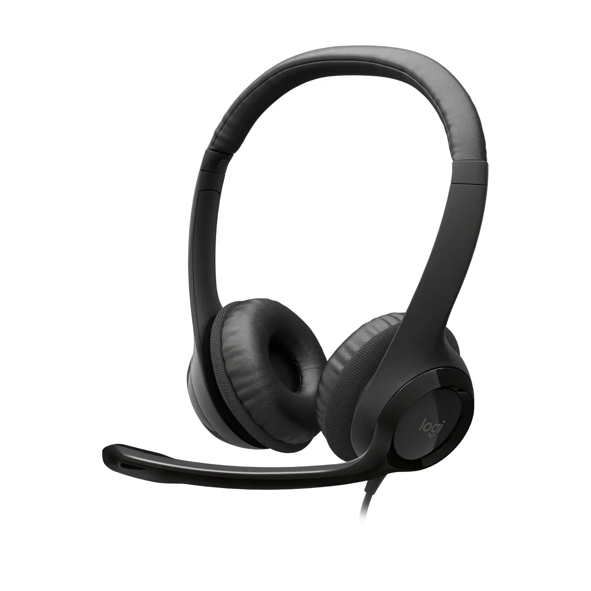 H390 USB Stereo Headset 2,8m, schwarz