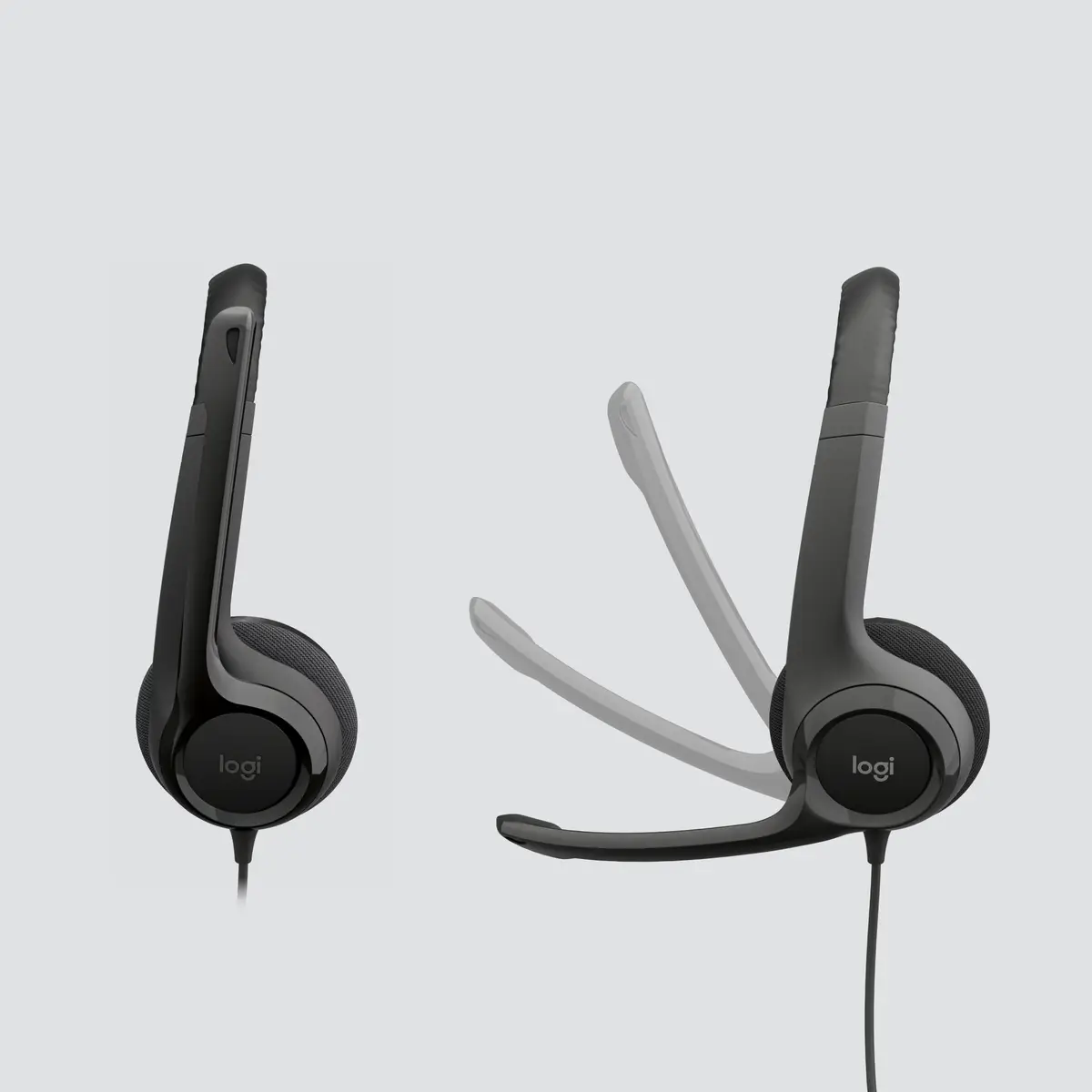 H390 USB Stereo Headset 2,8m, schwarz