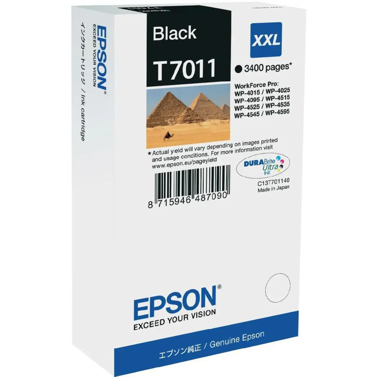 Tintenpatrone für WorkPro-4595 Schwarz