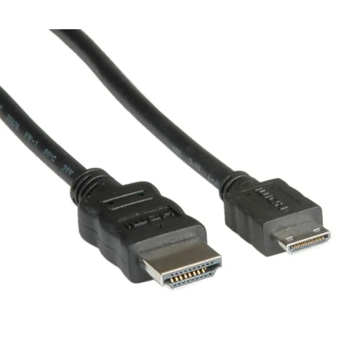 HDMI connectioncable HDMI plug/Mini HDMI plug black 2m