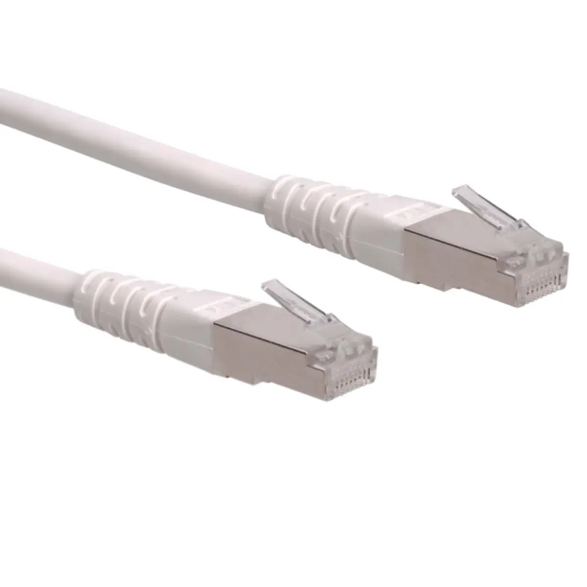 Patch cable RJ-45 S/FTP Cat6 White 5m