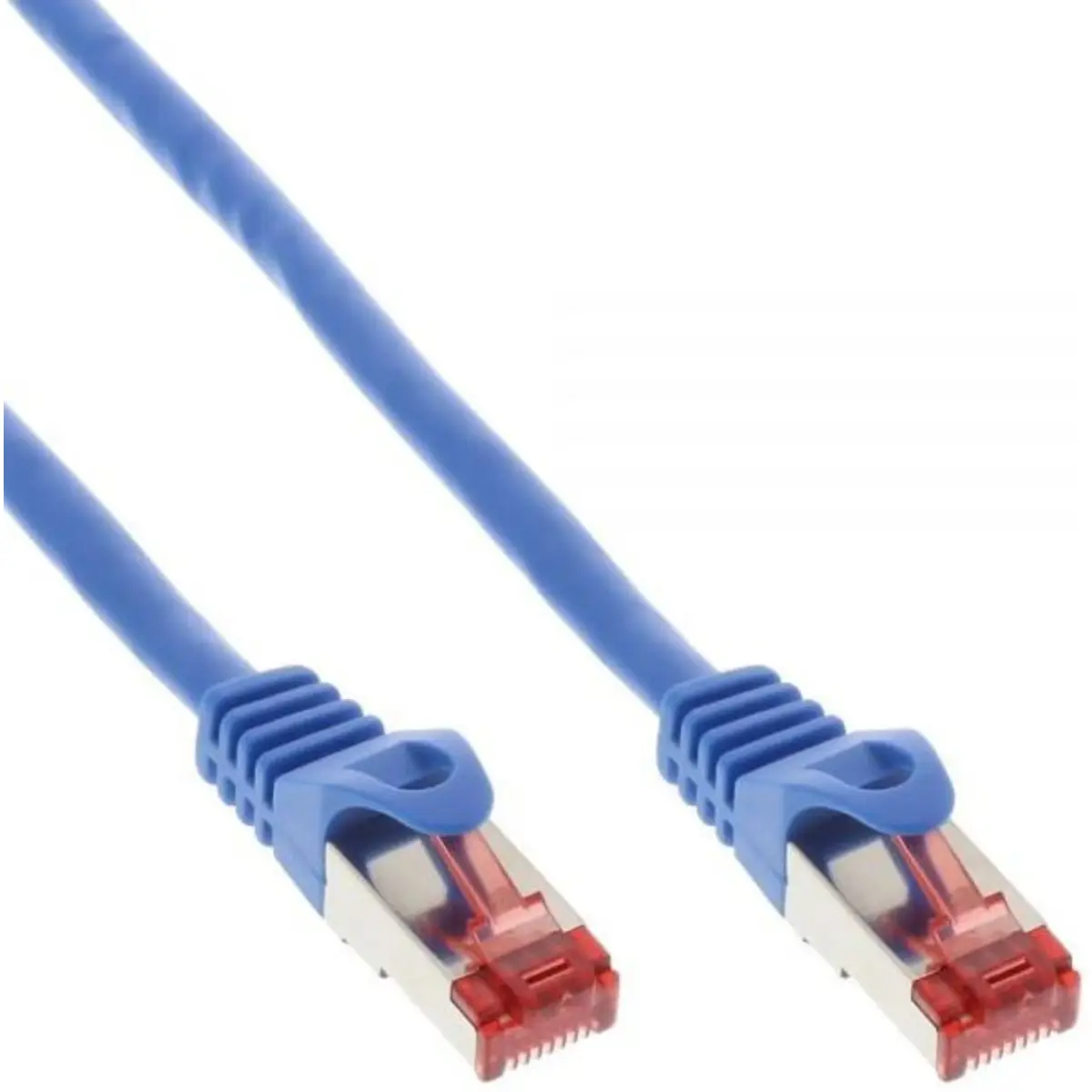 Patchkabel RJ-45 S/FTP Cat6 Blau 0,25 m