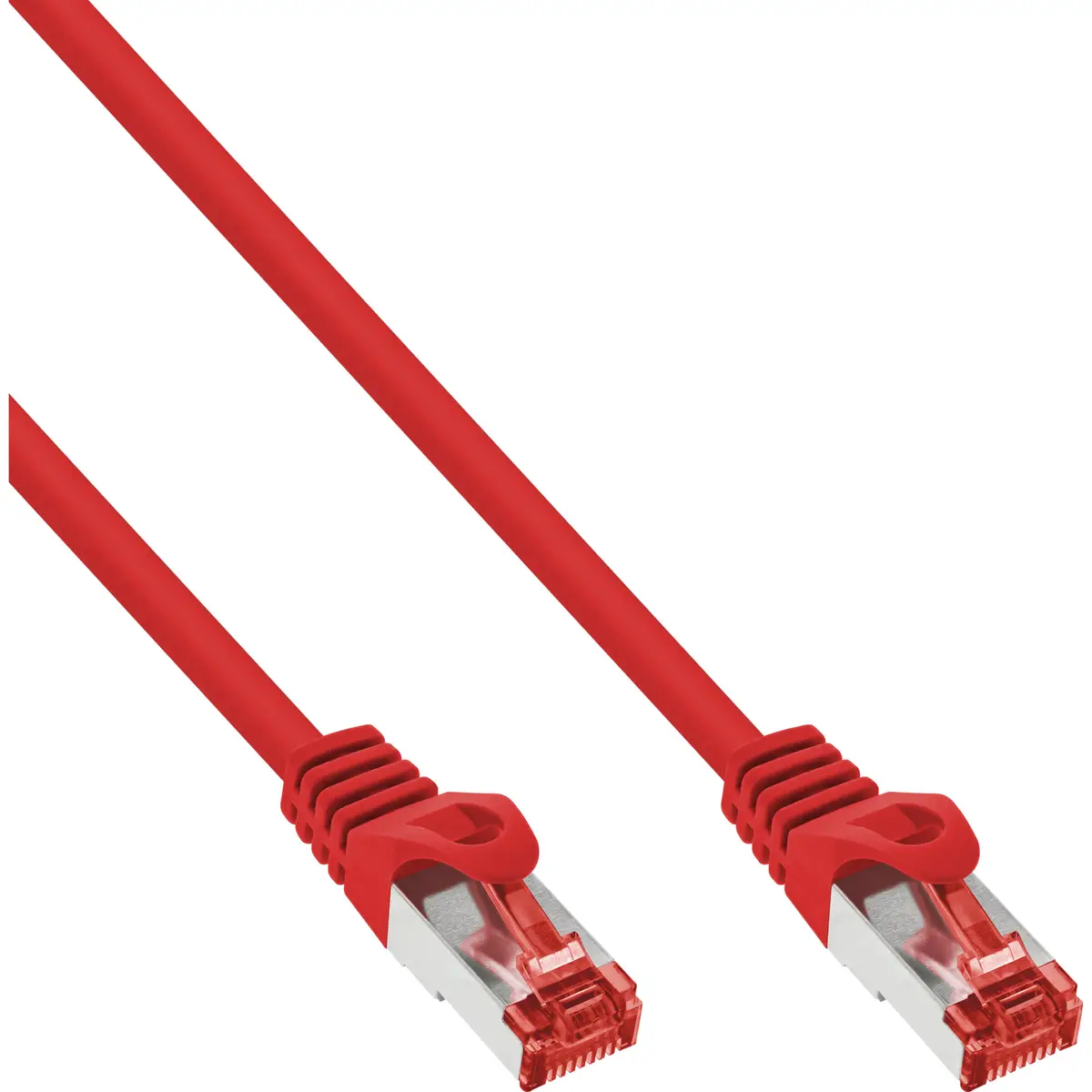 Patchkabel RJ-45 S/FTP Cat6 Rot 1,5 m