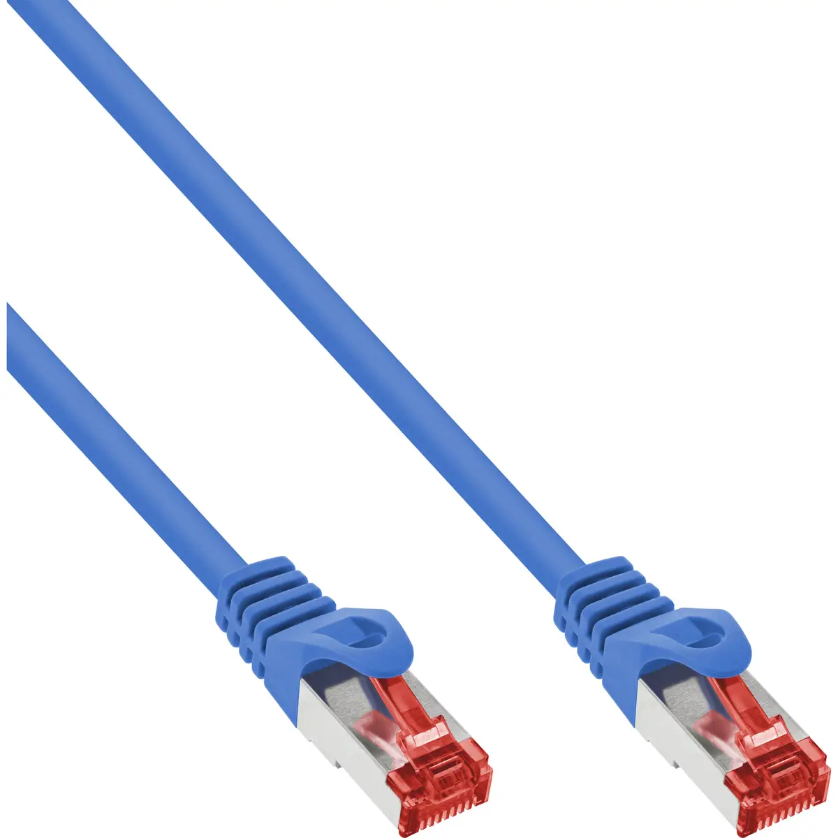 Patchkabel RJ-45 S/FTP Cat6 Blau 2 m
