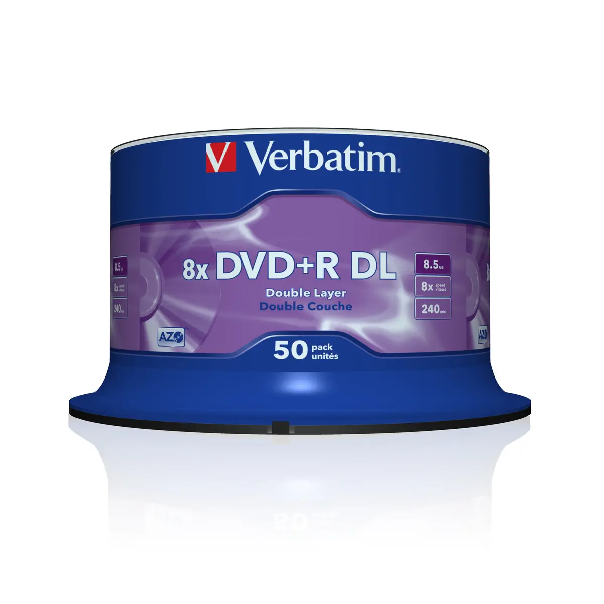 DVD+R 8.5 GB DL 8fach 50er Spindel