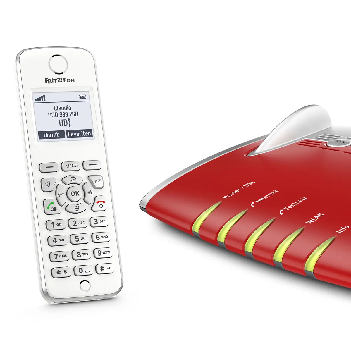 FRITZ!Fon M2 DECT-Komforttelefon