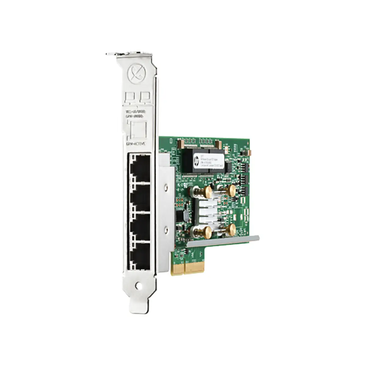 HP 331T Network Adapter PCI Express 2.0 x4, Gigabit Ethernet, 4-port,