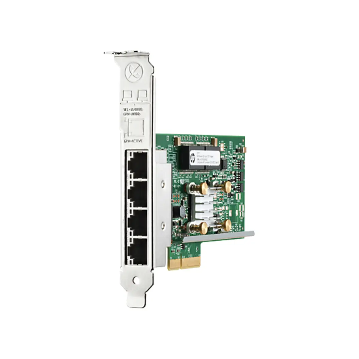 HP 331T Network Adapter PCI Express 2.0 x4, Gigabit Ethernet, 4-port,