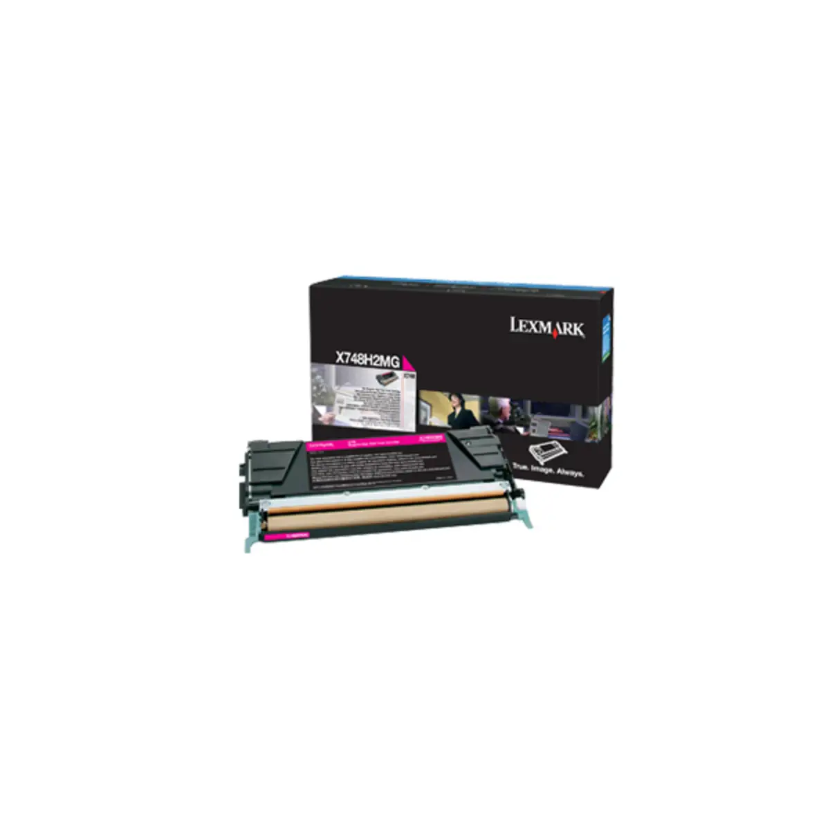 Toner X748H2MG ca. 10000 Seiten magenta