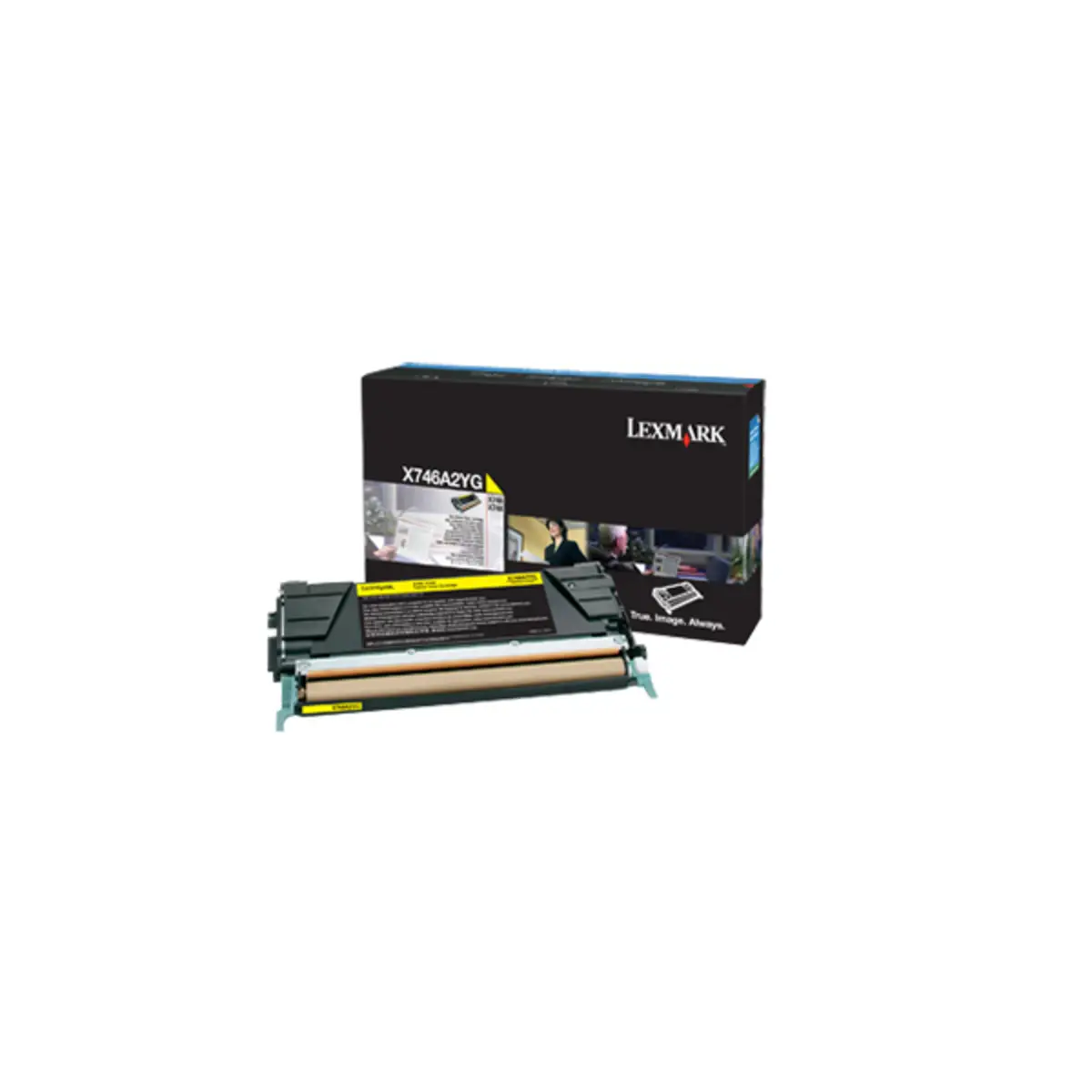 Toner X746A2YG ca. 7000 Seiten gelb