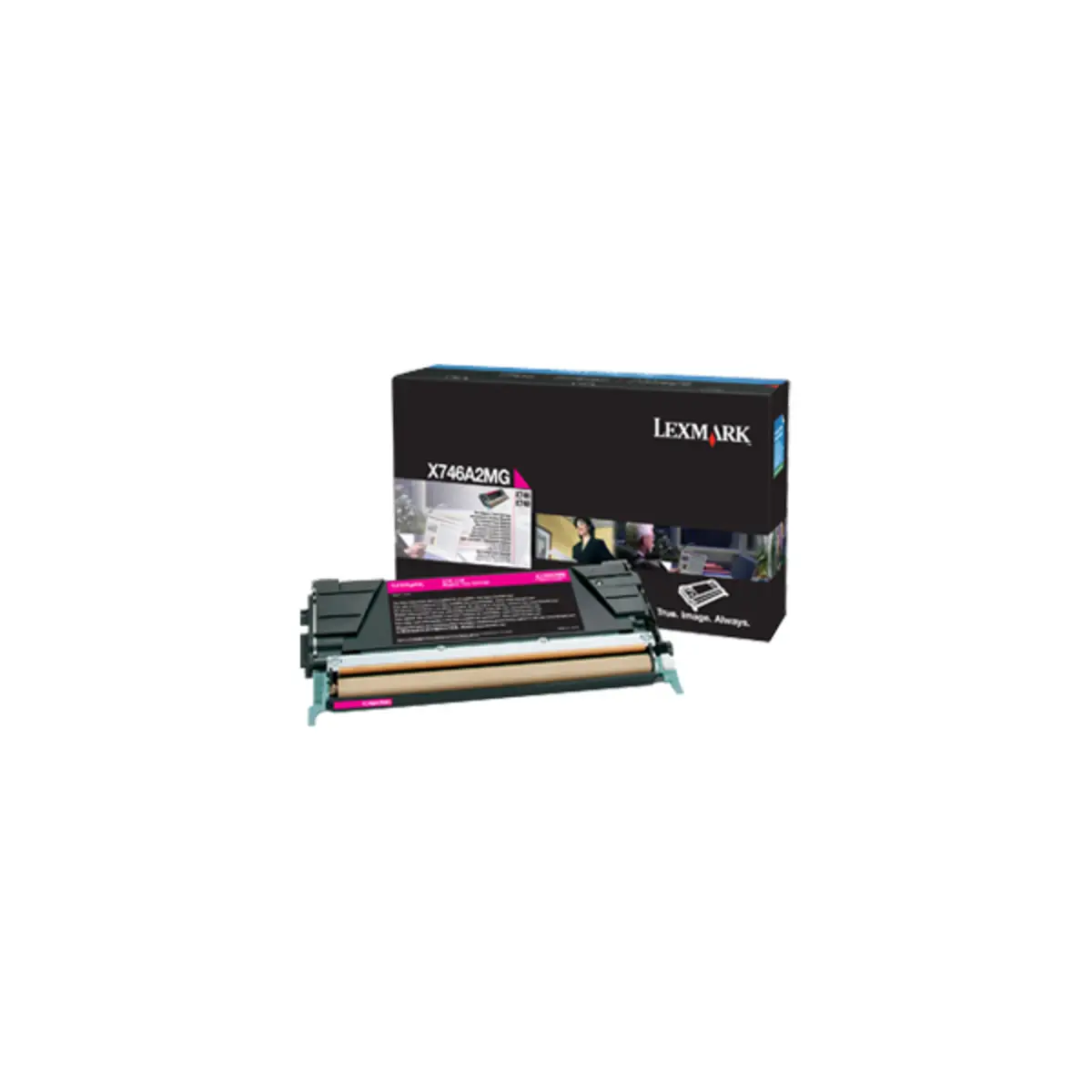 Toner X746A2MG ca. 7000 Seiten magenta