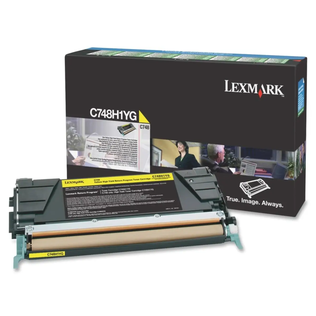 Toner C748H1YG ca. 10000 Seiten gelb