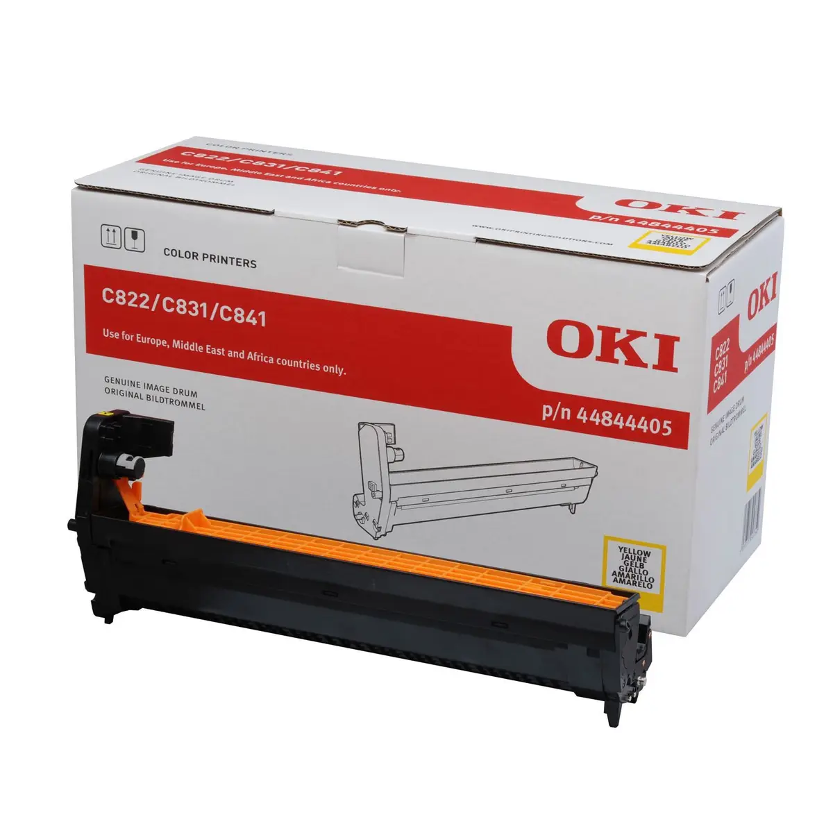 Trommel 44844405 ca. 30000 Seiten gelb