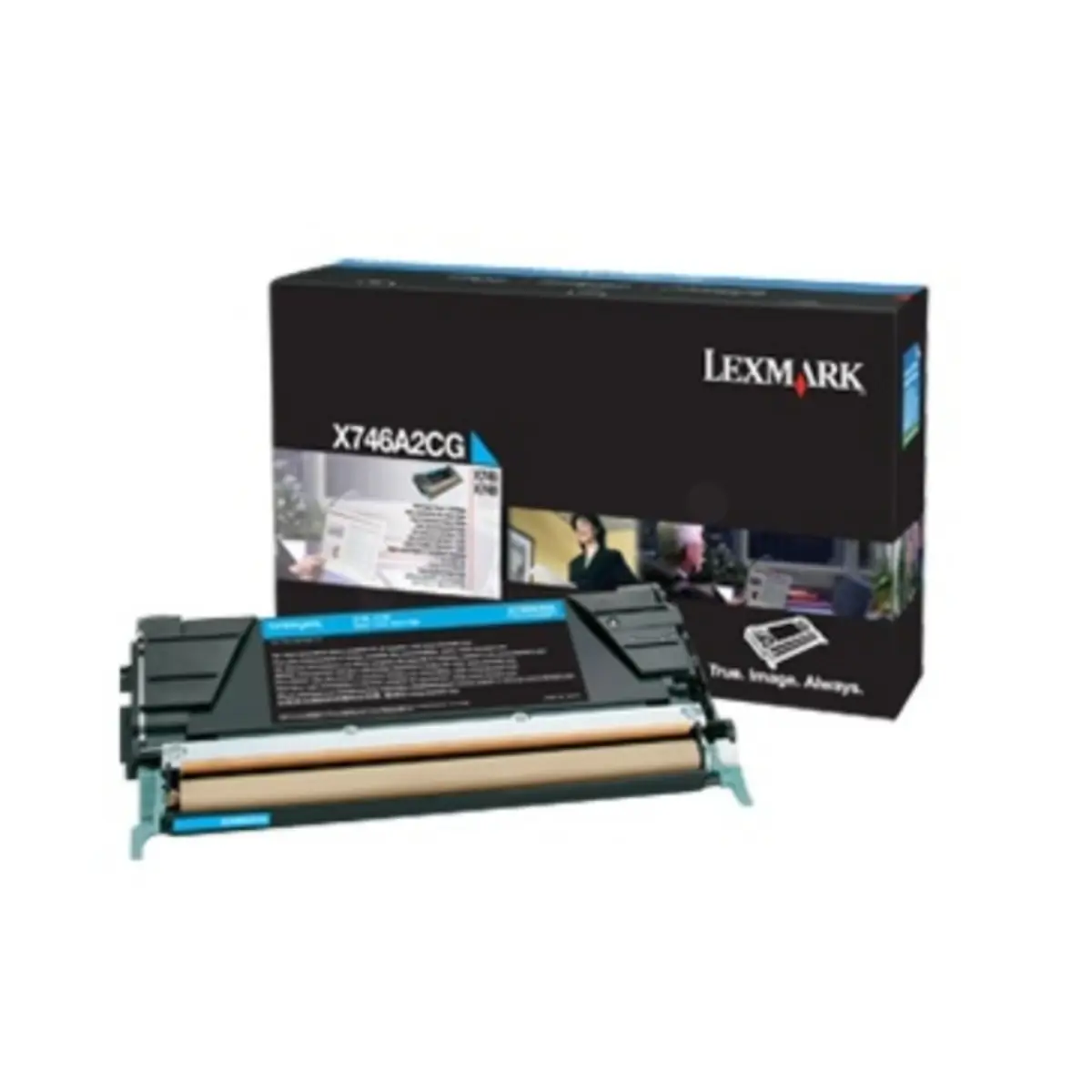 Toner X746A3CG ca. 7000 Seiten cyan