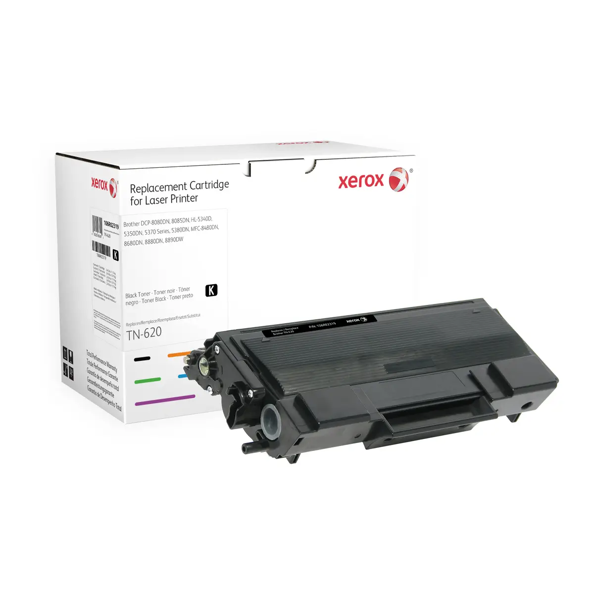 Black Toner Cartridge für: Brother HL-5340, HL-5350, HL-5370, HL-5380 ersetzt TN3230