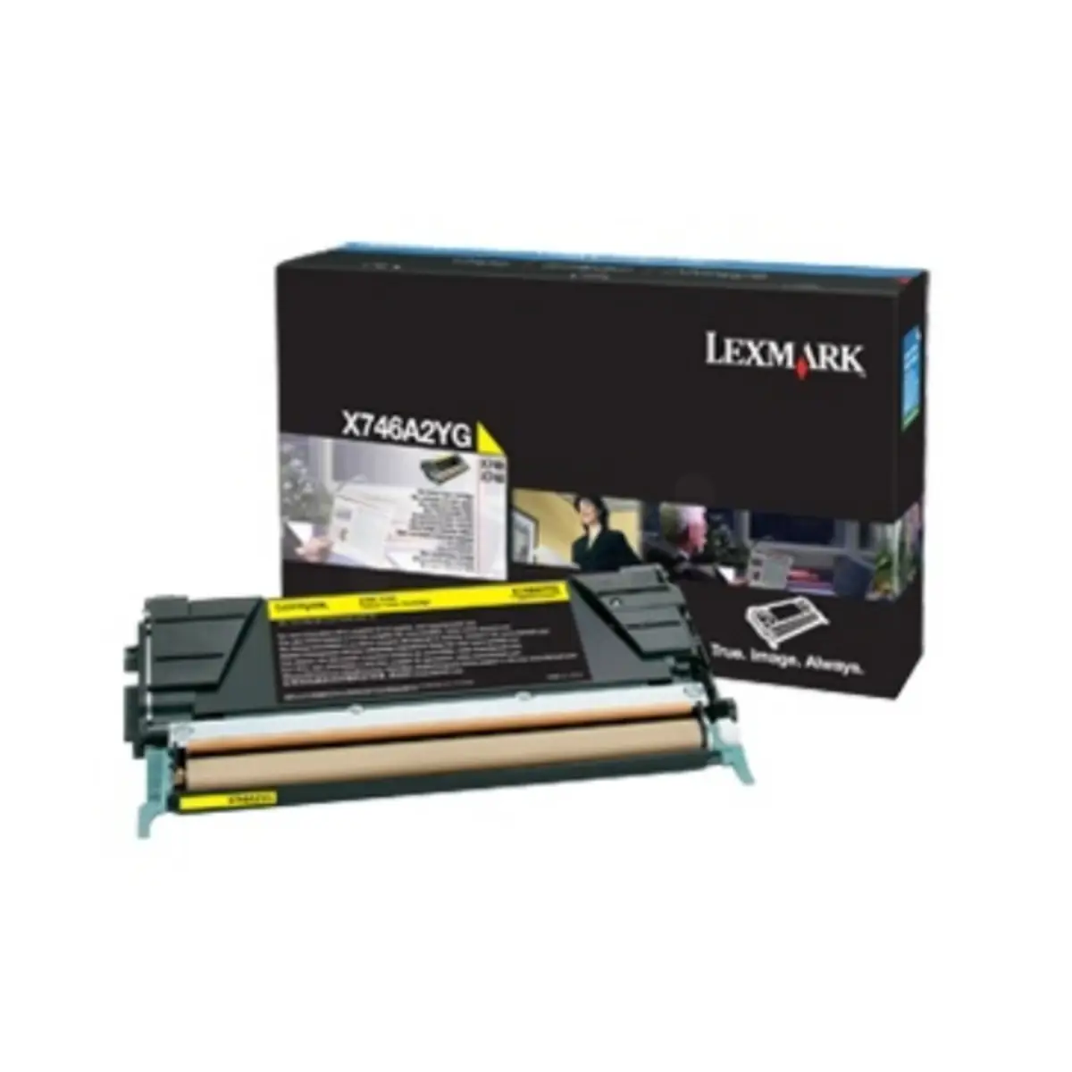 Toner X746A3YG ca. 7000 Seiten gelb