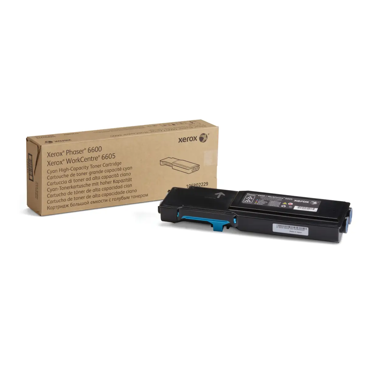Toner 106R02229 ca. 6000 Seiten cyan