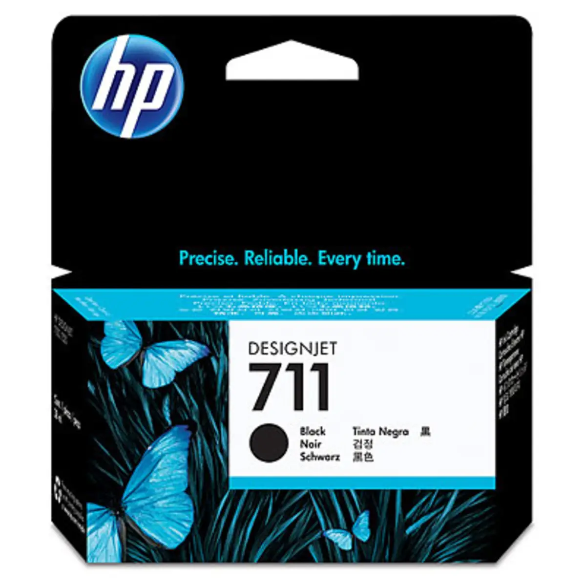 Ink Cartridge Nr 711 for DesignJet T120, T520, black, 29 ml
