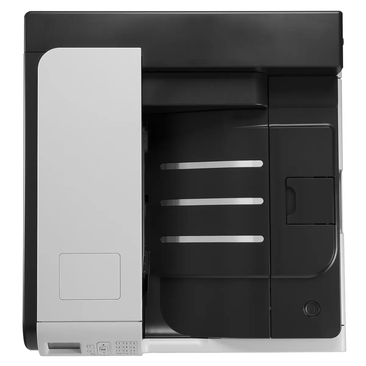 Laserjet Enterprise 700 M712dn, A3, Laser printer, 41ppm b/w, 1200dpi, USB/Gigabit Ethernet, Duplex, 800MHz Processor, 512MB RAM, 600 Sheet paper feeder, Windows XP/2003 Server/2008 Server/Vista/7/8, Mac OS