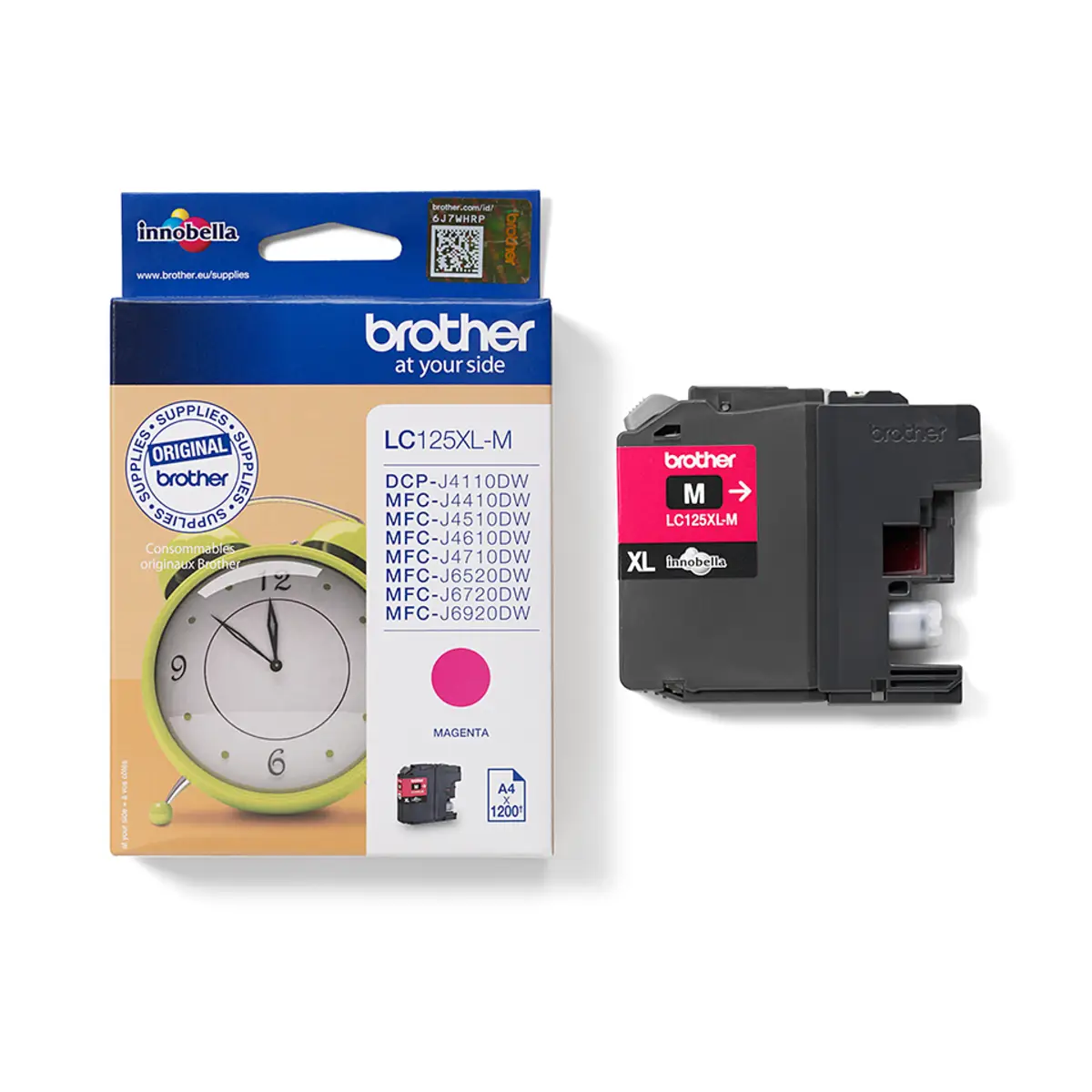 Bredher Ink Cartridge LC-125XL magenta