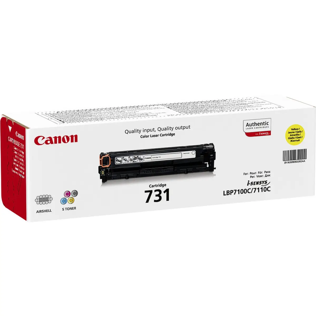 Toner 6269B002 ca. 1500 Seiten gelb