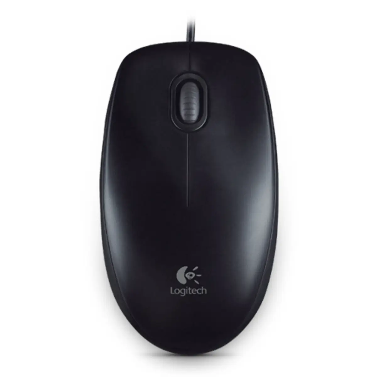 B100 optical Maus USB schwarz