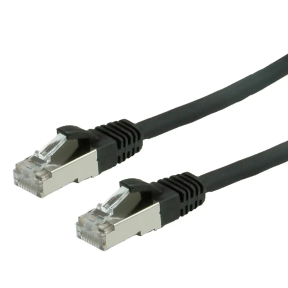 Patchkabel RJ-45 S/FTP Cat6 Schwarz 2m