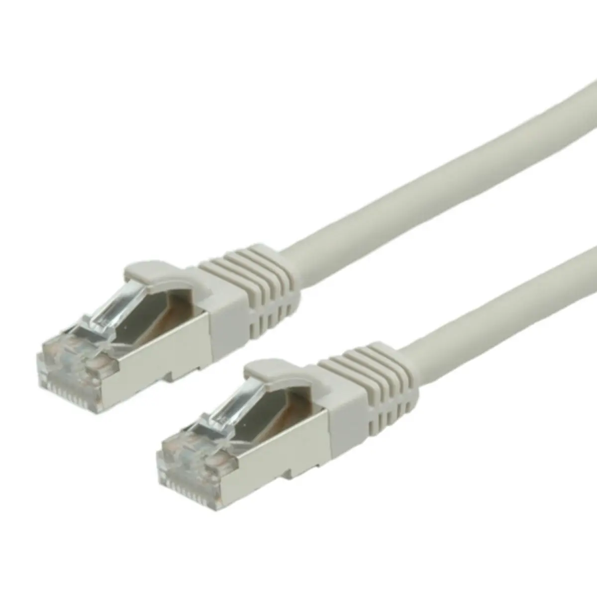 Patch cable RJ-45 S/FTP Cat6 grey 10m