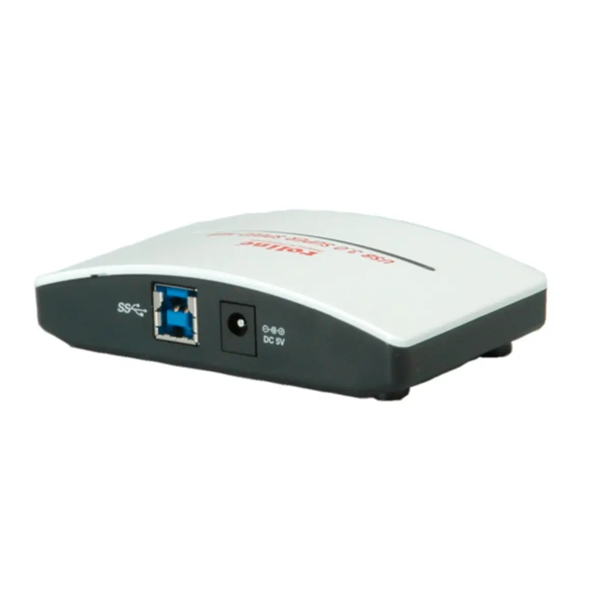 USB 3.2 Gen 1 Hub "Black and White" 4 Ports mit Netzteil