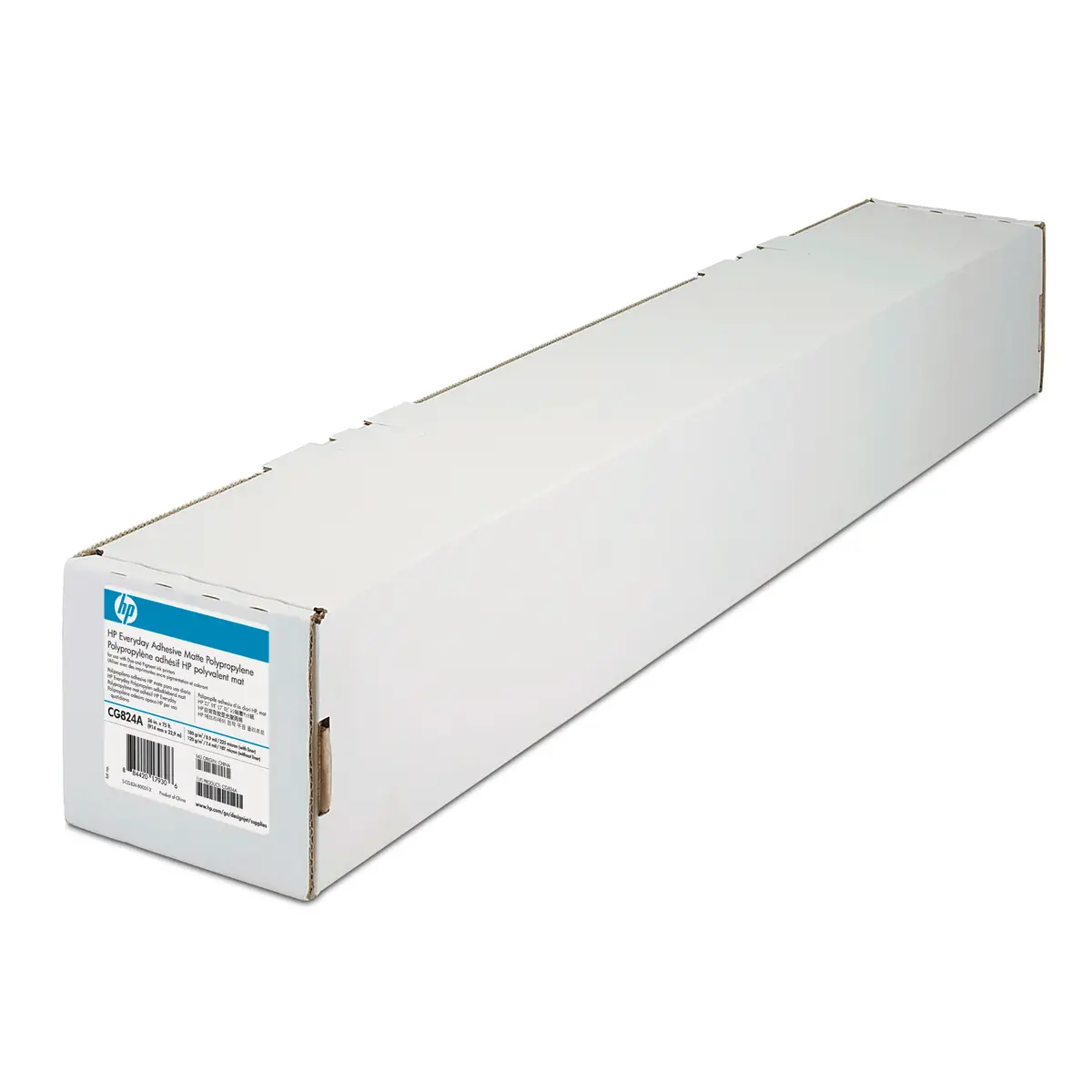 matte selbstklebende Polypropylenfolie 1 Rolle (152,4cmx22,9 m) 2er Pack