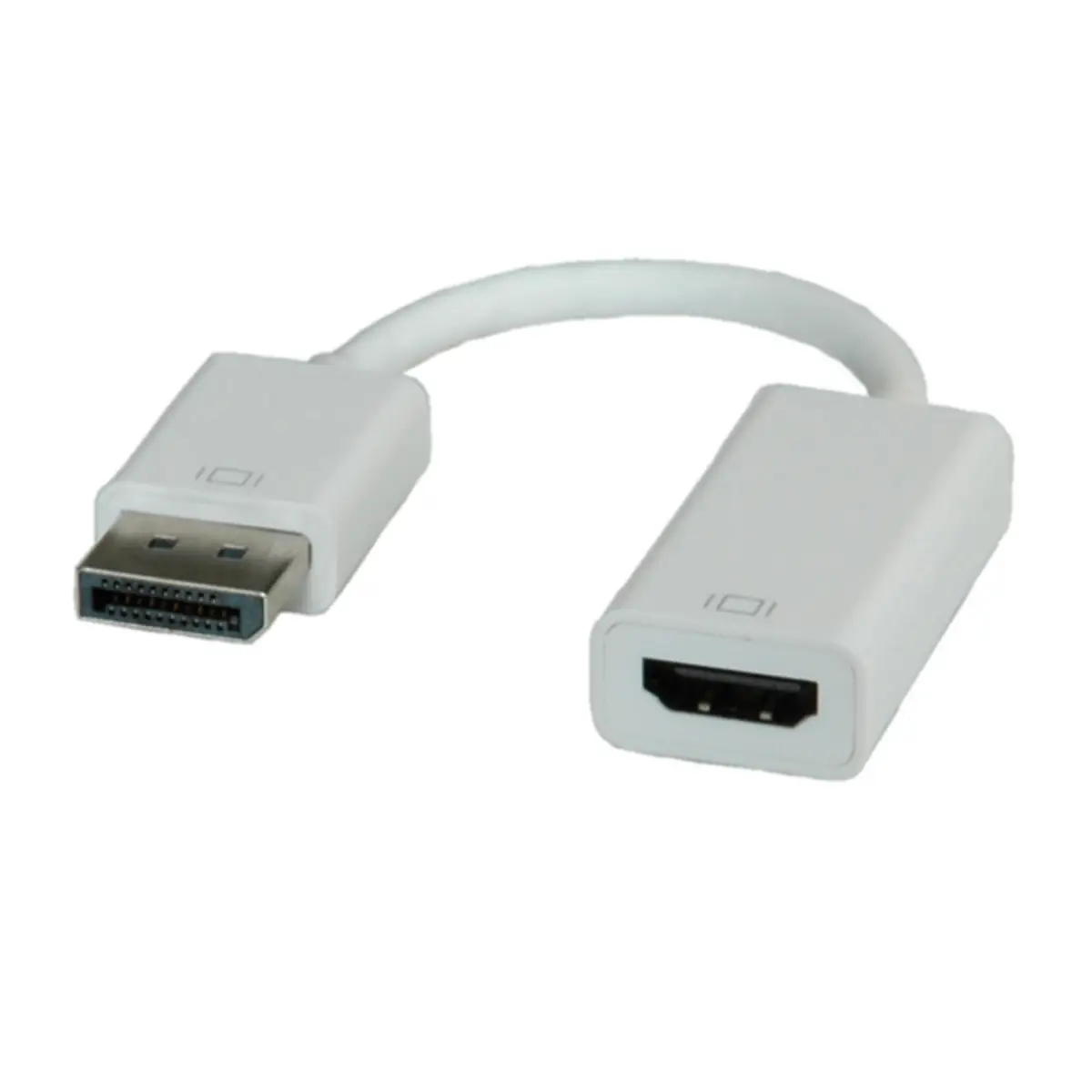 DisplayPort-HDMI Adapter Stecker/Buchse Weiß