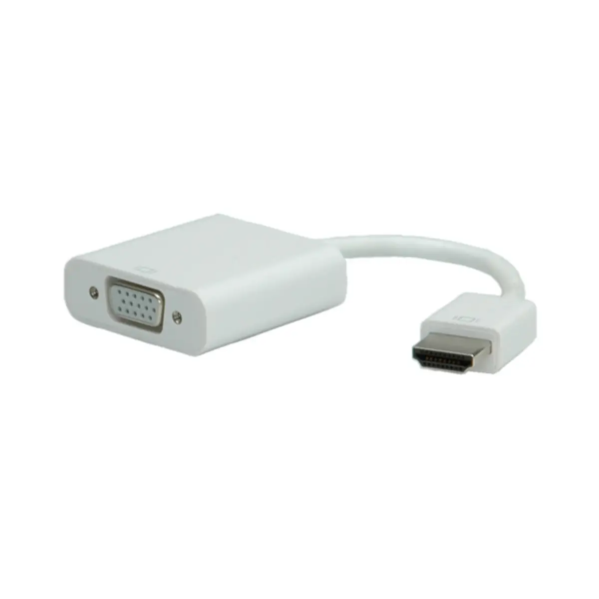 adaptor HDMI/VGA plug/socket white 0,15m
