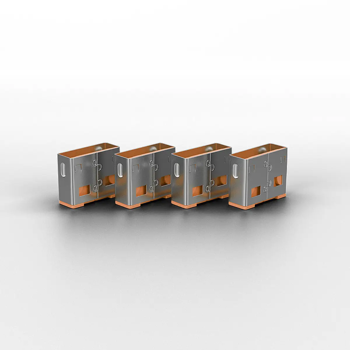 USB Port Schloss ohne Schlüssel: Code Orange