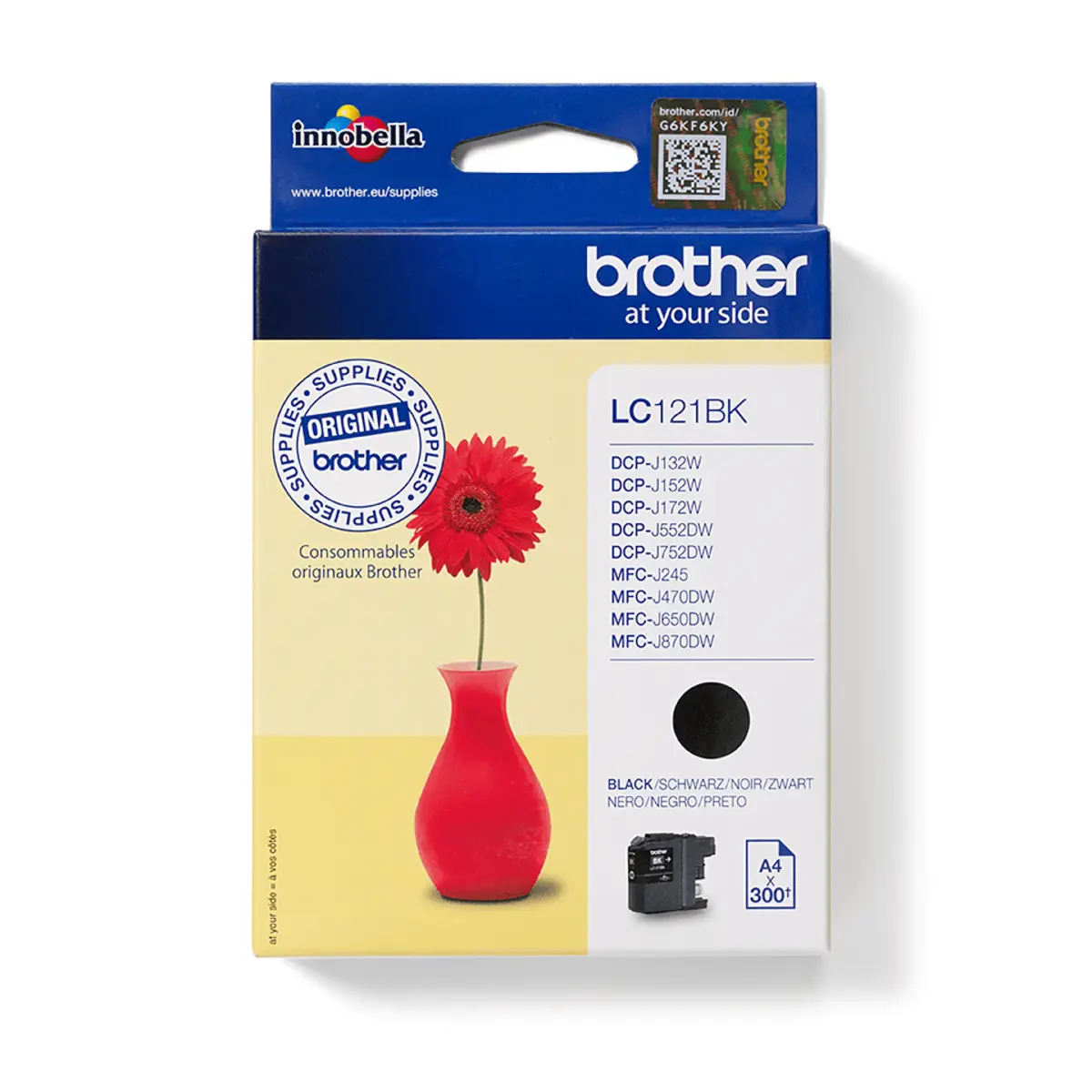 Bredher LC121BK ink ca. 300 pages black