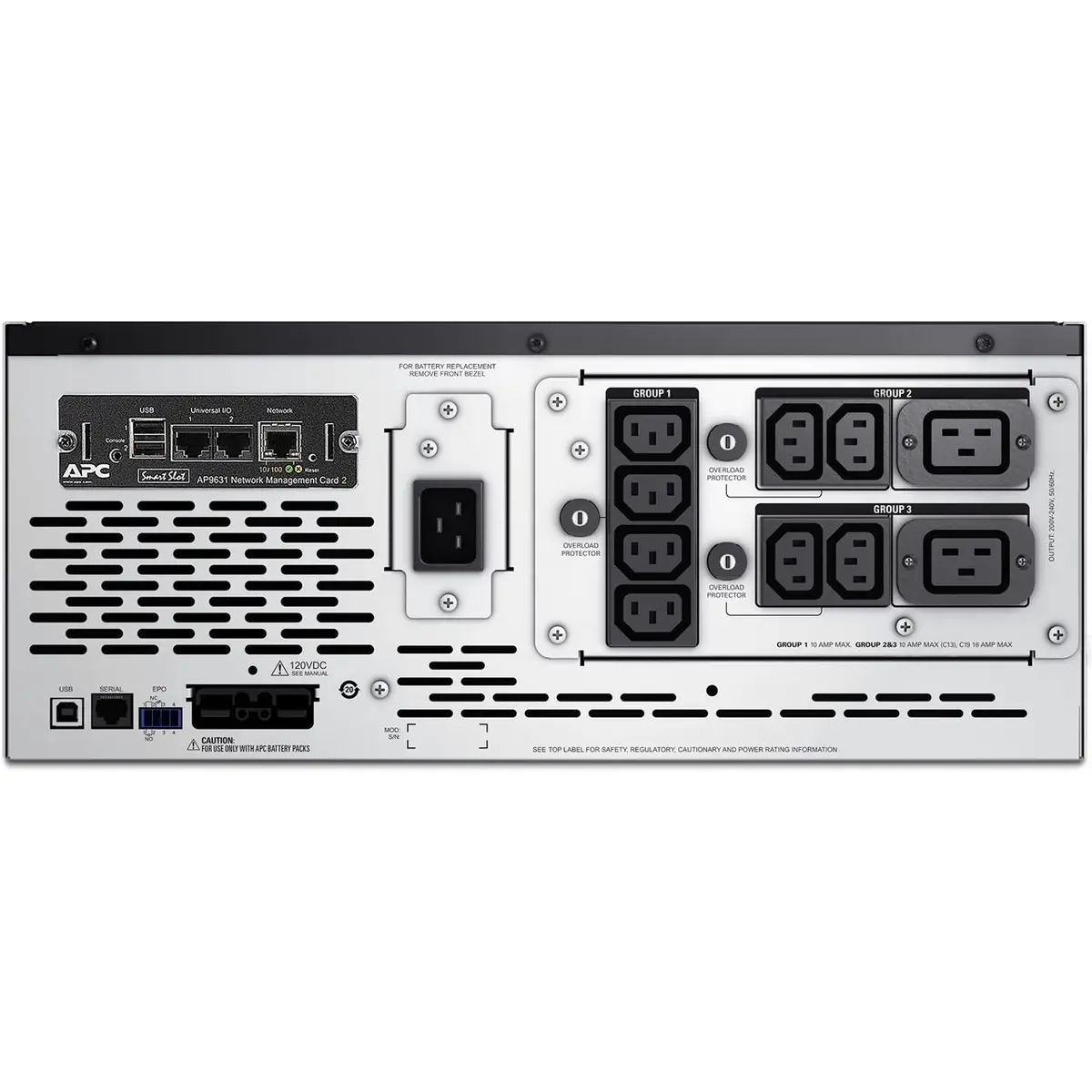 Smart-UPS X 3000 Rack/Tower LCD USV 230V 2700Watt/3000VA 10/100 mit UPS Network Management Card AP9631