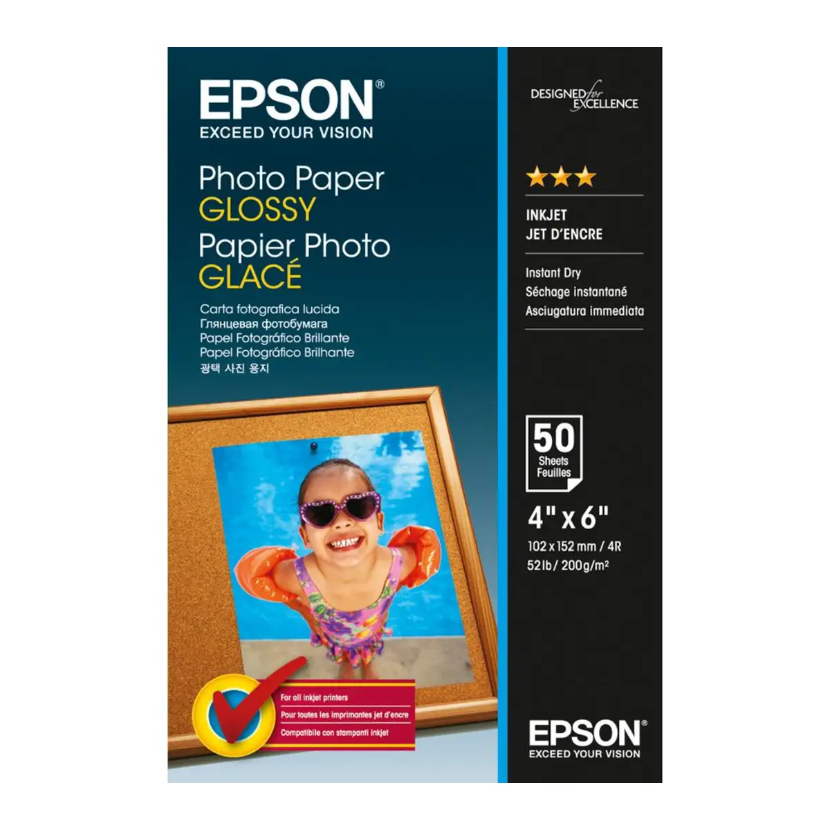 PhotoPaper glossy102x152mm 50 Sheet
