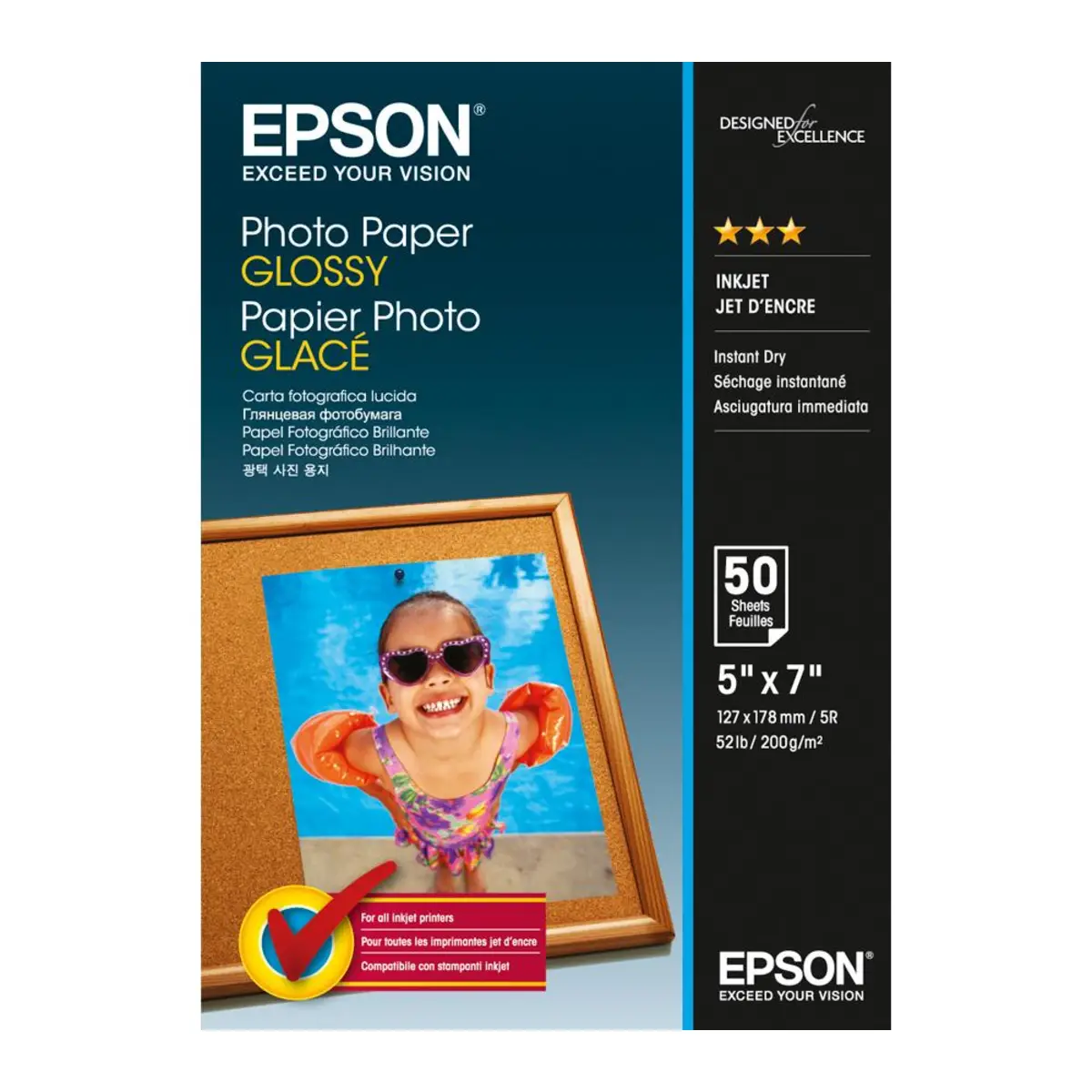 PhotoPaper glossy127x178mm 50 Sheet