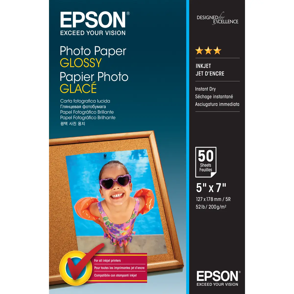 PhotoPaper glossy127x178mm 50 Sheet