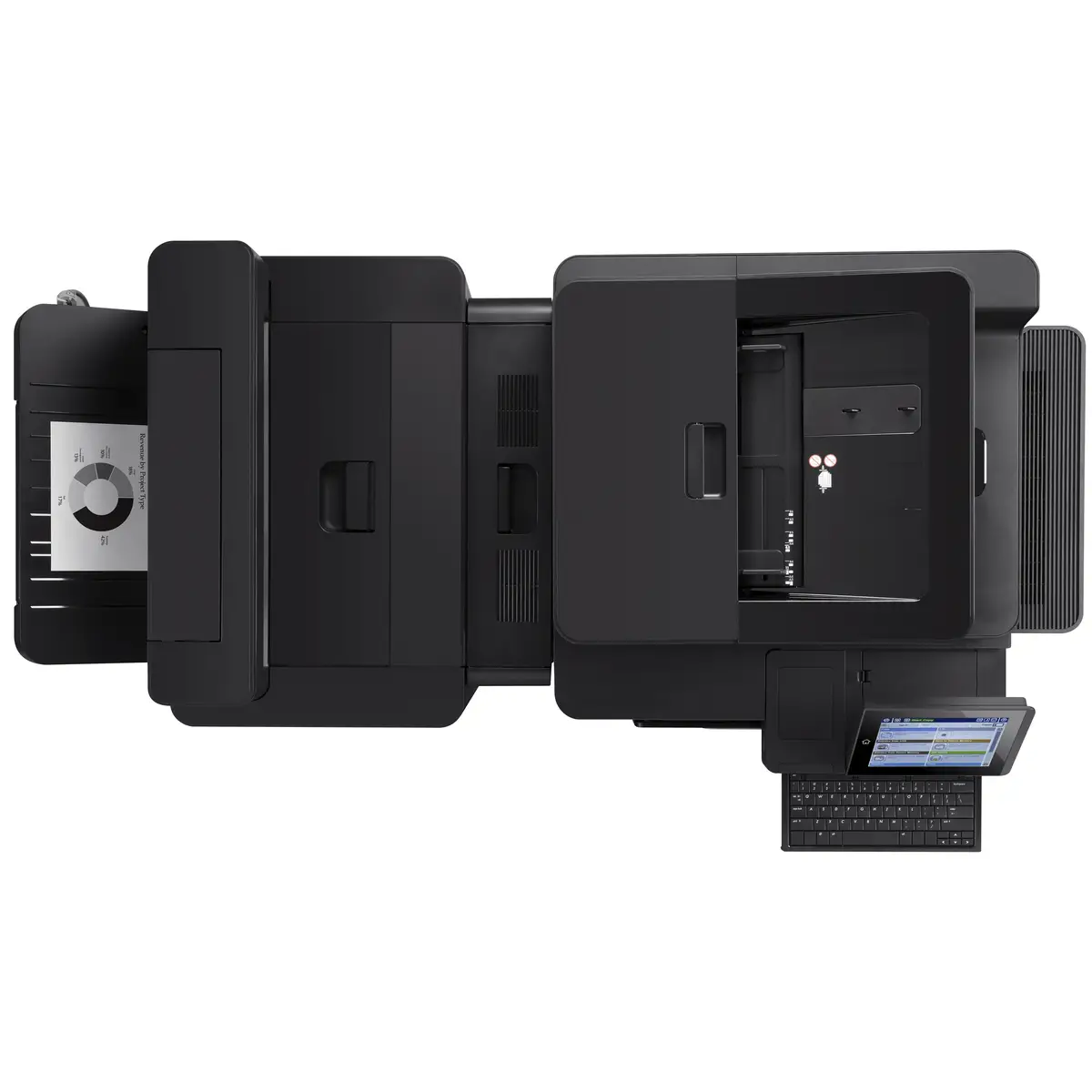 LaserJet Enterprise M830z All-in-One Drucker/Kopierer/Scanner/Fax Laserdruck