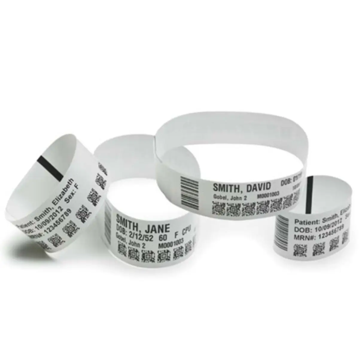 Z-Band Ultrasoft, Selbstklebeverschluss, 25x152mm für Neugeborene, enthält 6 Rollen à 300 Armbänder