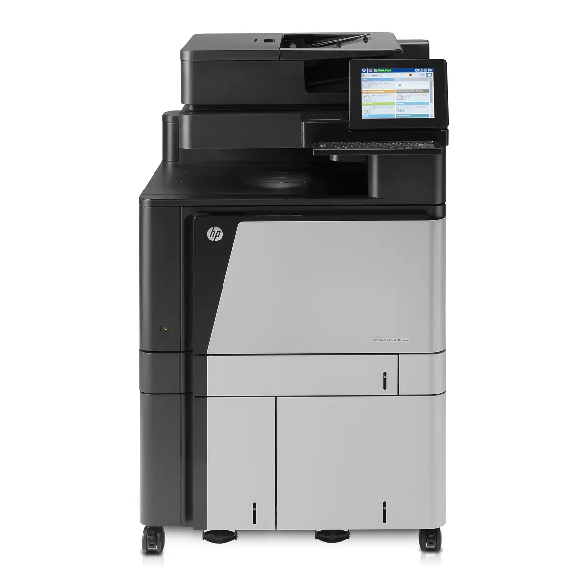 Color LaserJet Enterprise flow M880z+, All-in-One Drucker/Kopierer/Scanner/Fax Farblaserdruck