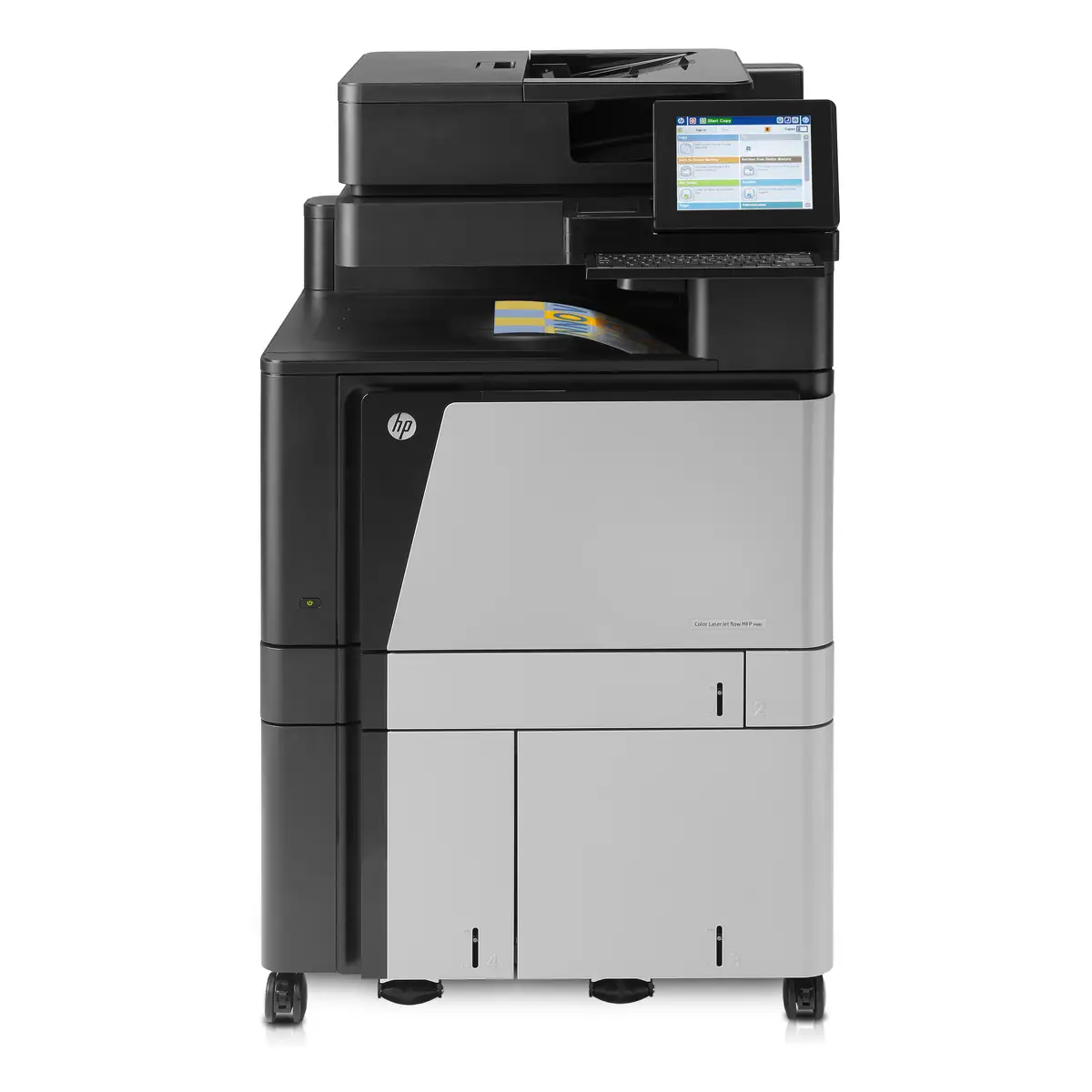 Color LaserJet Enterprise flow M880z+, All-in-One Drucker/Kopierer/Scanner/Fax Farblaserdruck