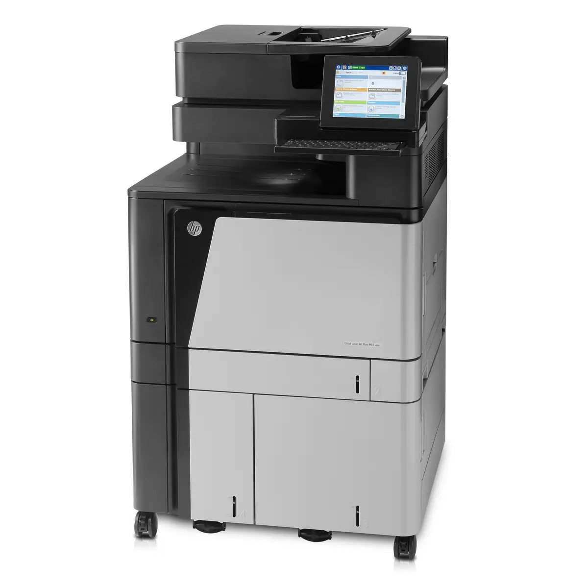 Color LaserJet Enterprise flow M880z+, All-in-One Drucker/Kopierer/Scanner/Fax Farblaserdruck